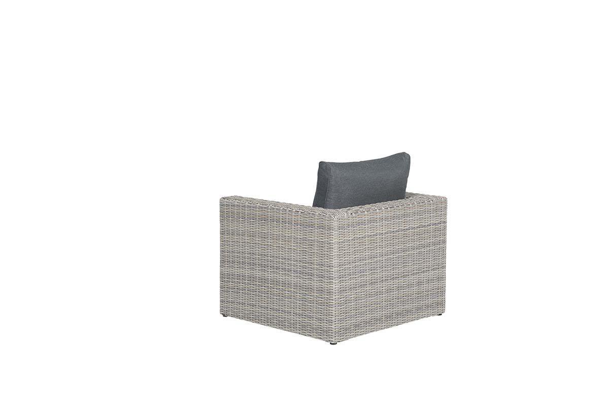 Garden Impressions - Silverbird Loungestoel - Vintage Willow - Grijs