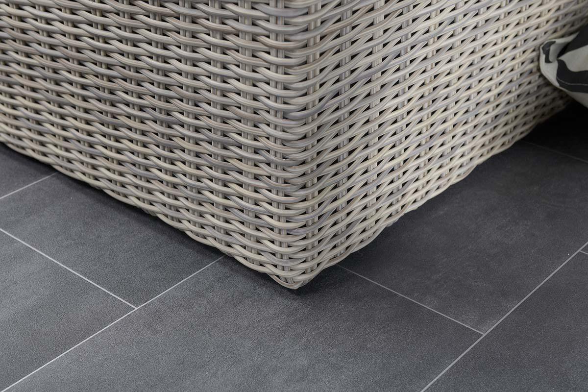 Garden Impressions - Silverbird Loungestoel - Vintage Willow - Grijs