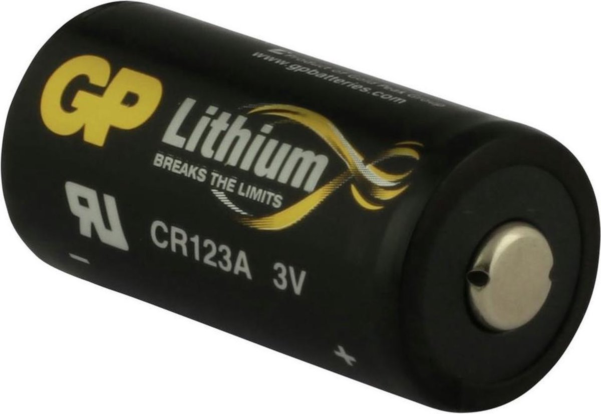 GP Lithium Cr123 3v Blister 1