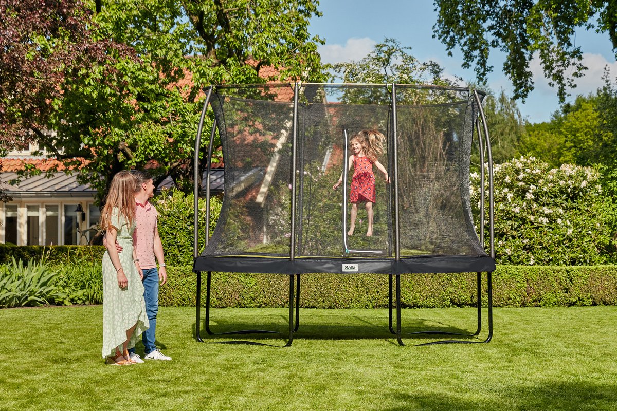 Salta Trampoline - Comfort Edition - 153 X 214 Cm - - Zwart