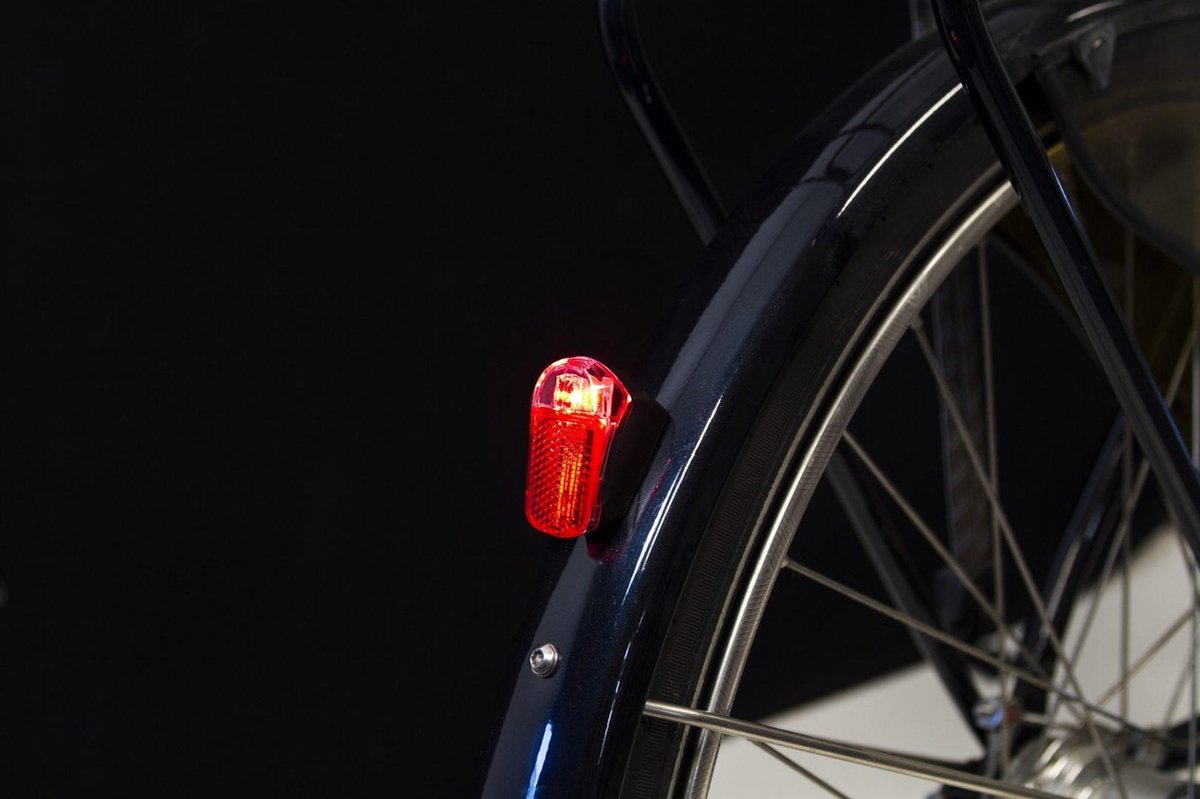 Spanninga Achterlicht Presto-guard Xe E-bike 6-36v - Zwart