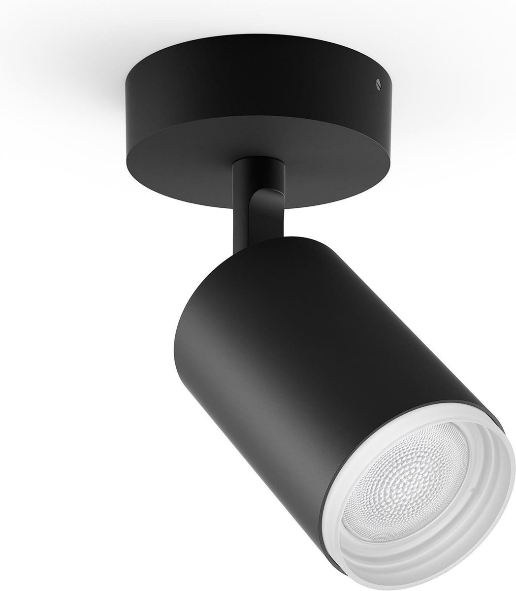 Philips Hue Fugato Spot White & Colour Bluetooth - Zwart