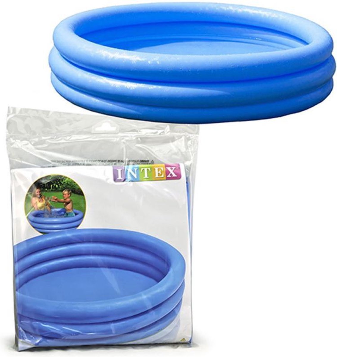 Intex Kinderzwembad - 114 Cm - - Blauw