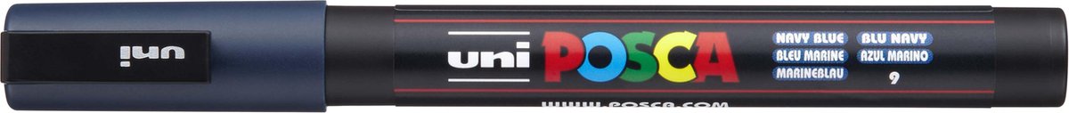 Posca Paintmarker Pc-3m Marine - Blauw