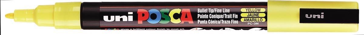 Posca Uni-ball Paint Marker Op Waterbasis Pc-3m - Geel