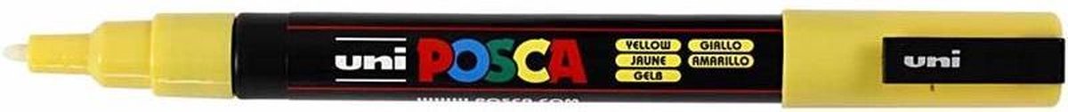 Posca Uni-ball Paint Marker Op Waterbasis Pc-3m - Geel