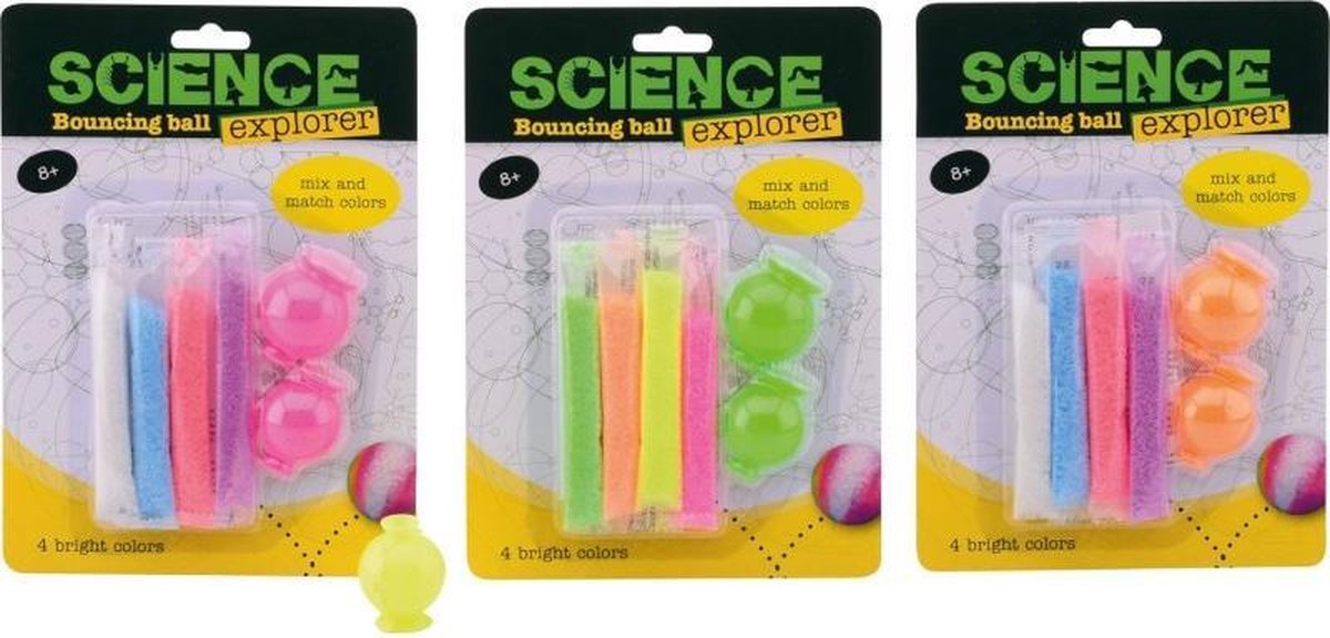 Johntoy Science Explorer: Maak Je Eigen Stuiterbal