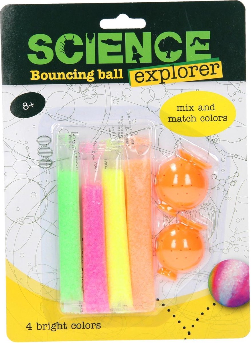 Johntoy Science Explorer: Maak Je Eigen Stuiterbal