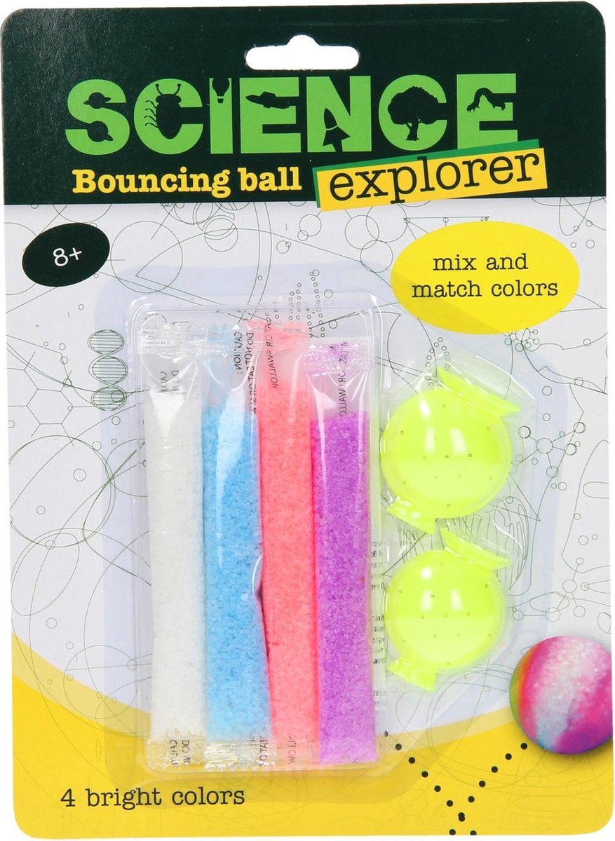 Johntoy Science Explorer: Maak Je Eigen Stuiterbal