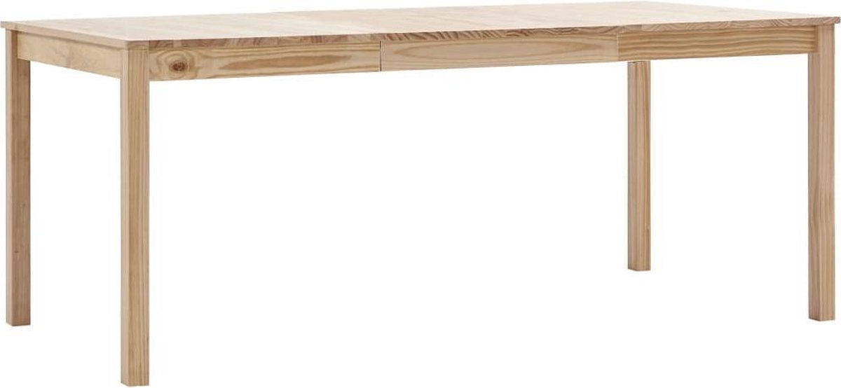 Vidaxl Eettafel 180x90x73 Cm Grenenhout - Bruin