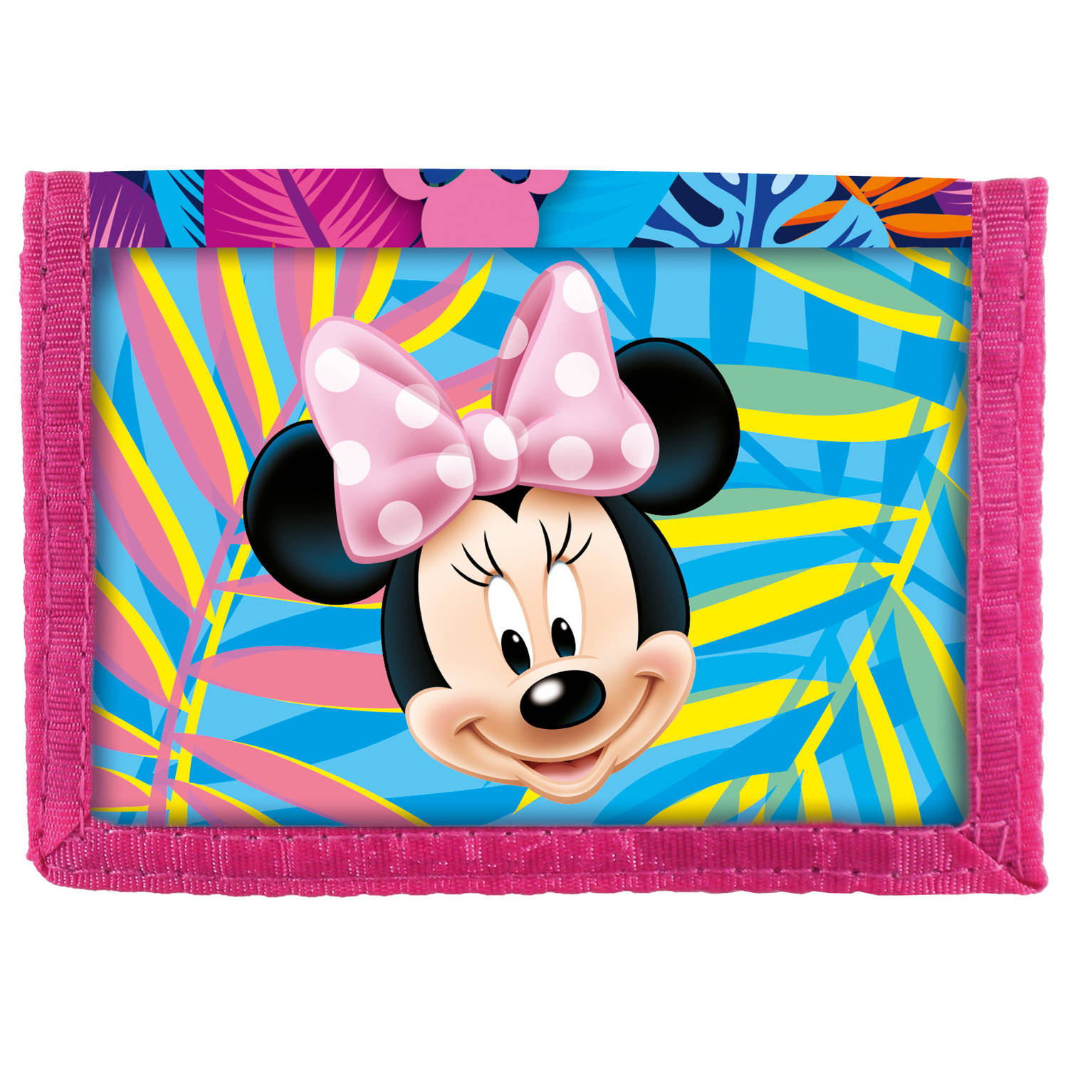 Disney Minnie Mouse Spring Palms - Portemonnee - 12.5 X 8.5 Cm - Multi