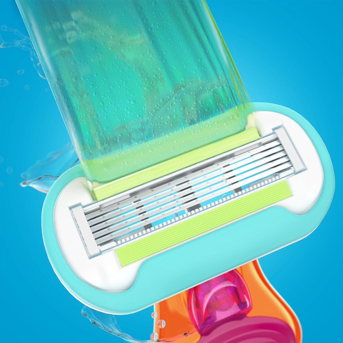 Gillette Venus Snap Met Extra Glad Scheermesje