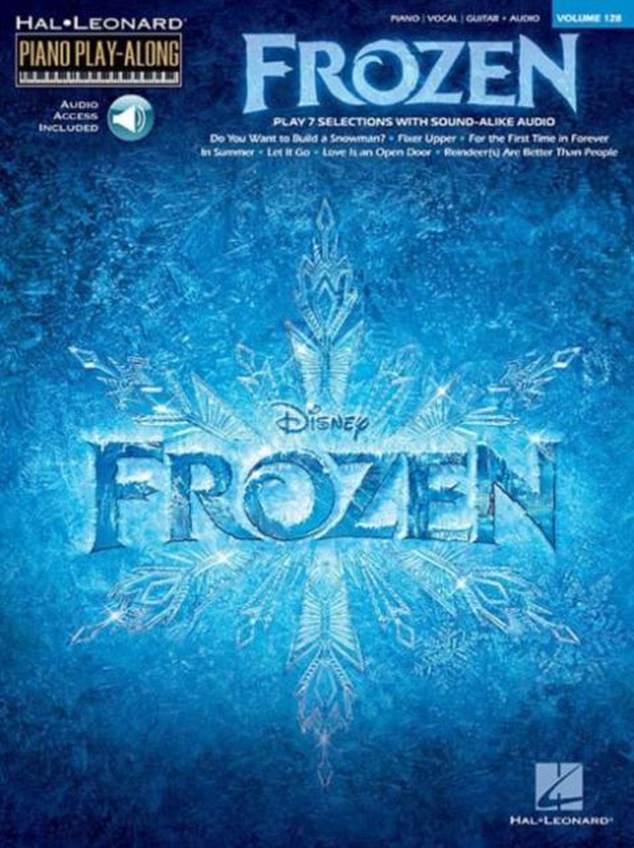 Hal Leonard - Piano Play-Along Volume 128: Frozen