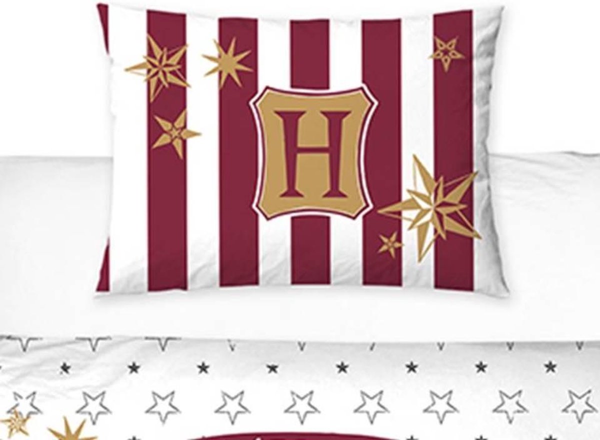 - Dekbedovertrek - Eenpersoons - 140 x 200 cm - - Wit