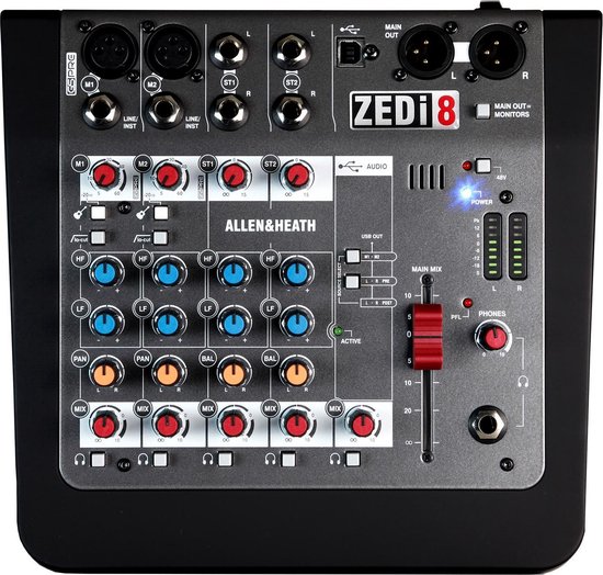 Allen & Heath ZEDi8 analoge mixer
