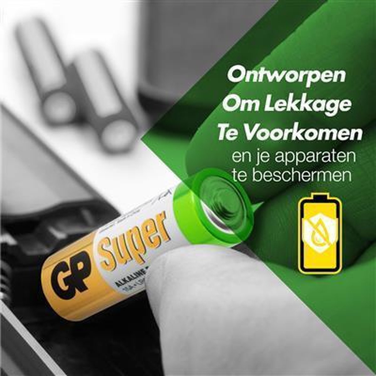 GP batterijen Super AA alkaline per 4 stuks