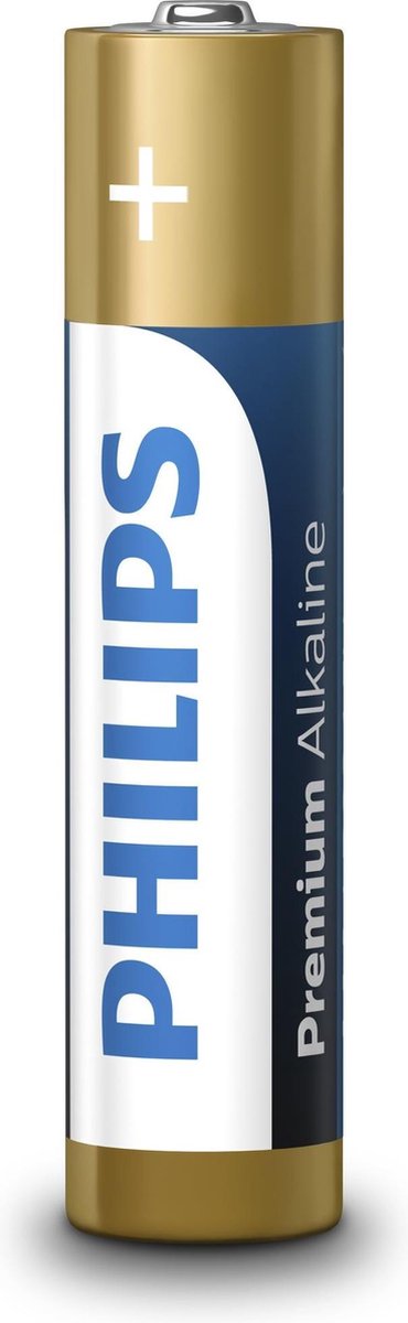 Philips batterijen AAA LR03 1.5V 4 stuks