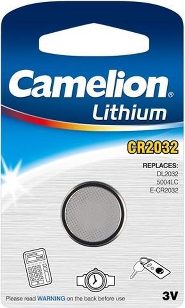 KD Camelion batterij knoopcel Lithium 3V CR2032 per stuk