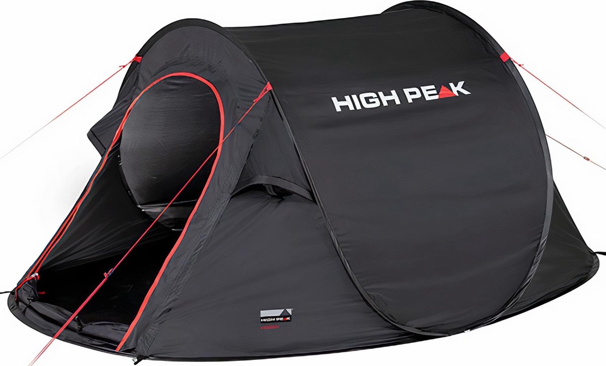 High Peak pop-up tent Vision 3 235 x 180 x 100 cm - Zwart