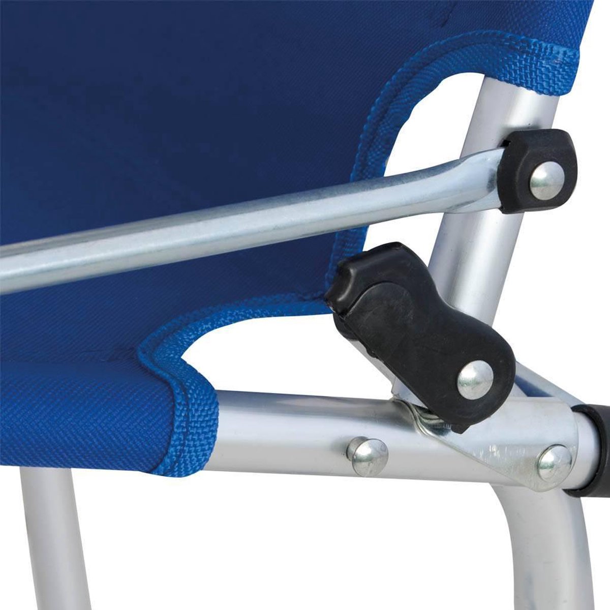 Eurotrail campingstoel Moita 90 x 55 cm aluminium - Blauw