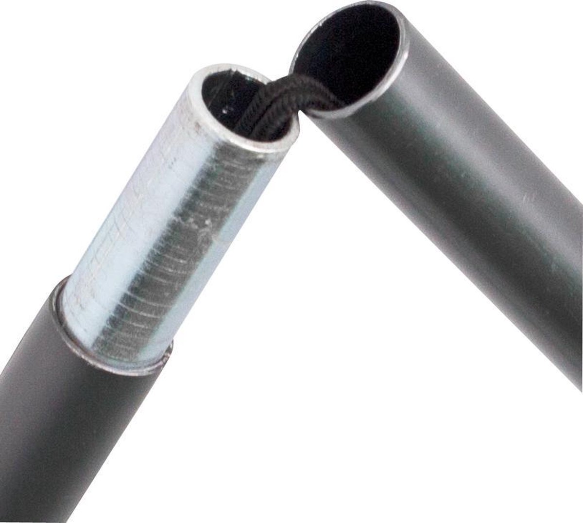 Eurotrail TravelSafe campingstoel York 53 x 36 x 100 cm aluminium - Zwart