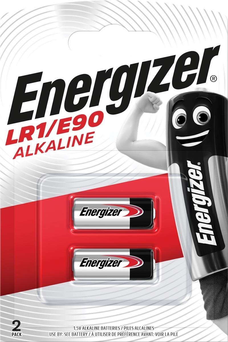 Energizer batterijen LR1/E90 Alkaline 1,5V 2 stuks