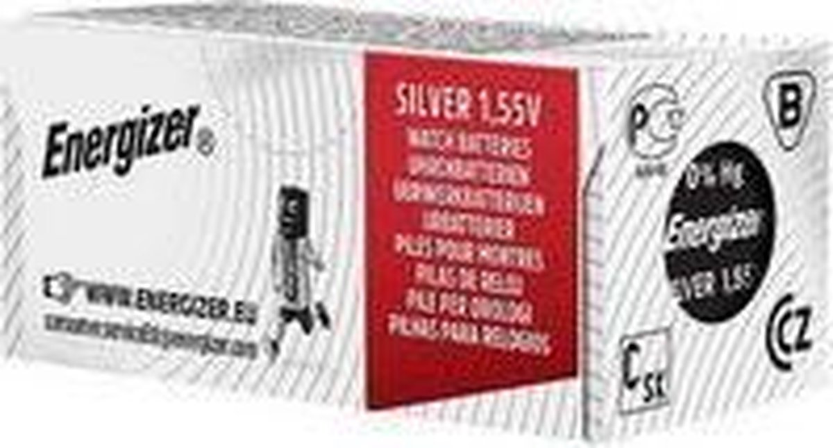 Energizer knoopcelbatterij SR57/SR927 SW 1,55V per stuk