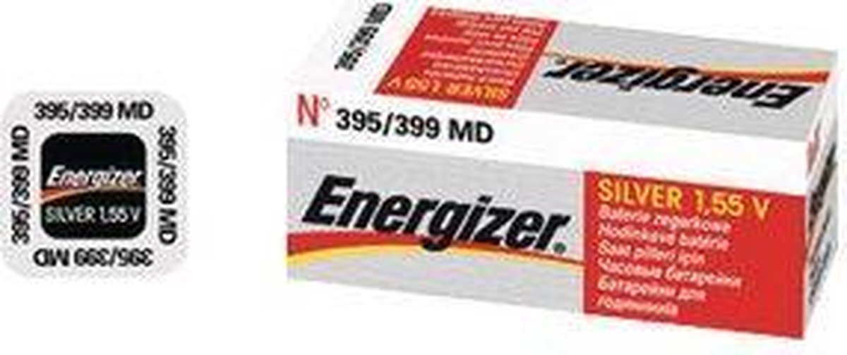 Energizer knoopcelbatterij SR57/SR927 SW 1,55V per stuk
