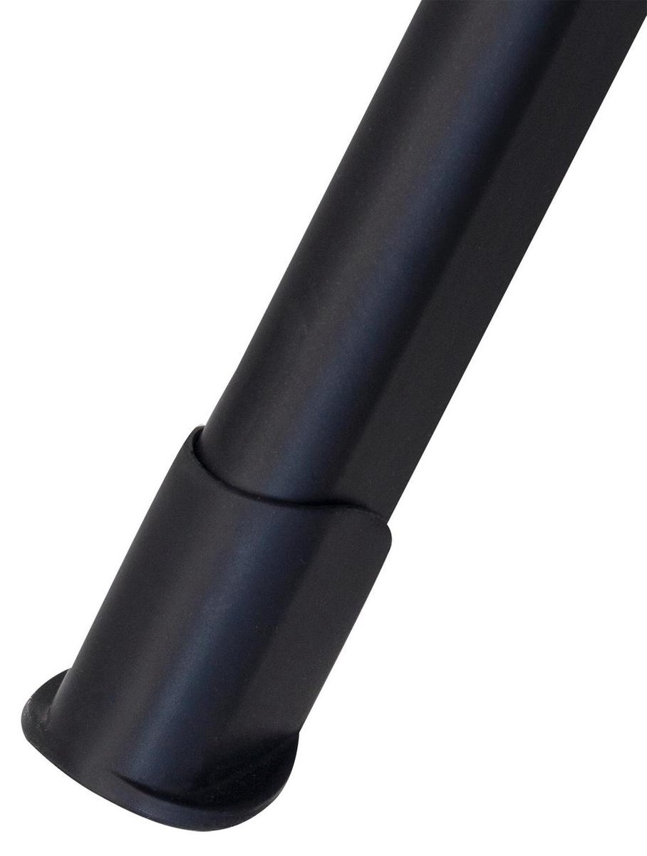 Eurotrail campingstoel Chateau 123 x 48 cm aluminium - Zwart