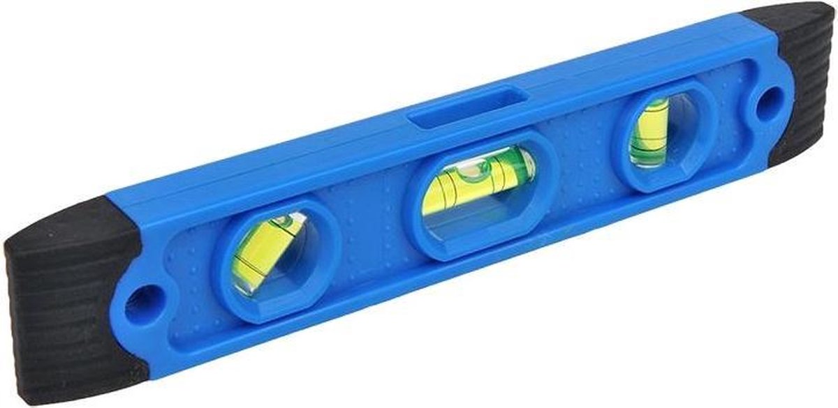 PROPLUS waterpas met magneet 22,5 cm/zwart - Blauw