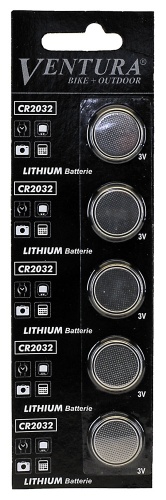 Ventura batterij lithium 3V CR2032 per 5 stuks