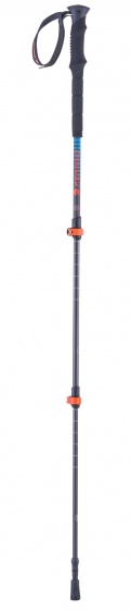 Ferrino wandelstok Nuptse 60-135 cm zwart per paar