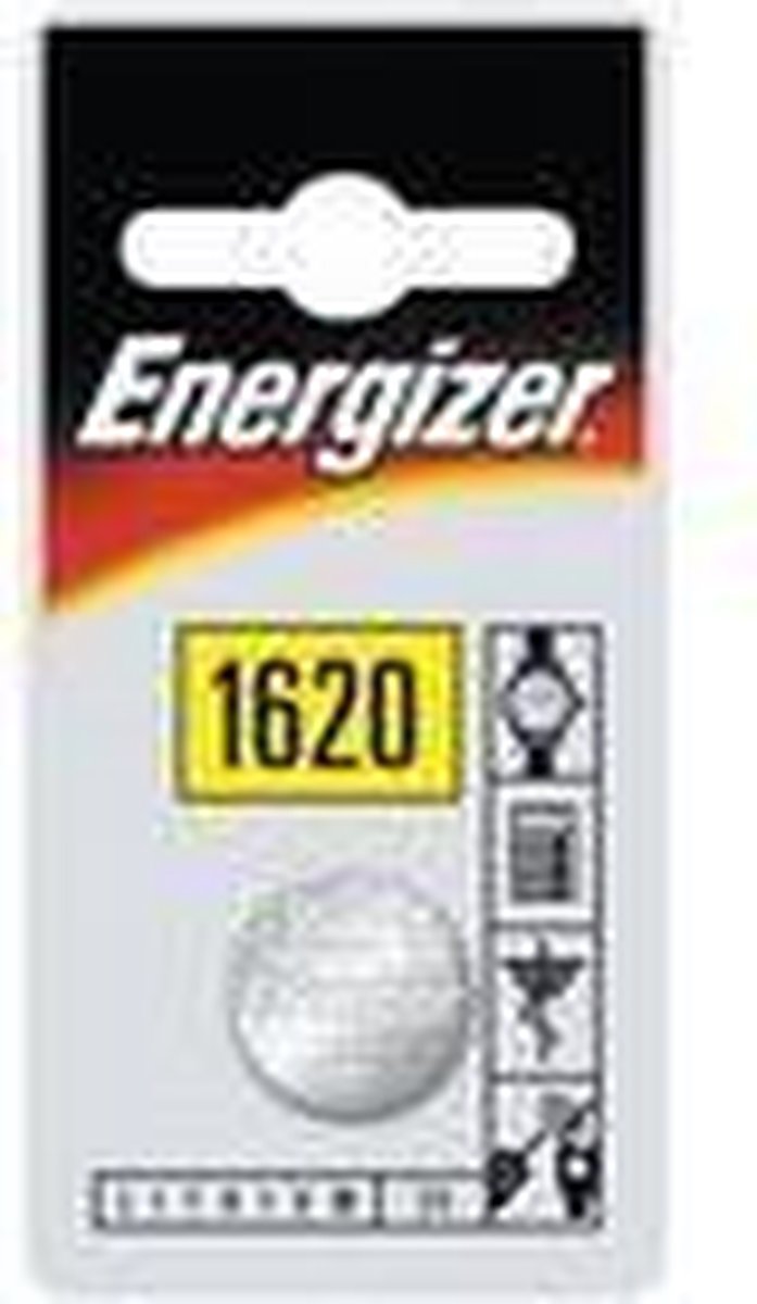 Energizer batterij knoopcel Lithium 3V CR1620per stuk