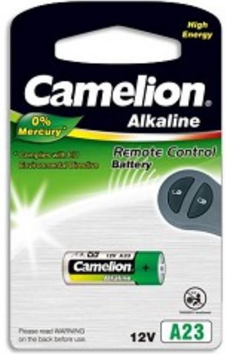 Camelion batterijen A23 Alkaline 12V per stuk