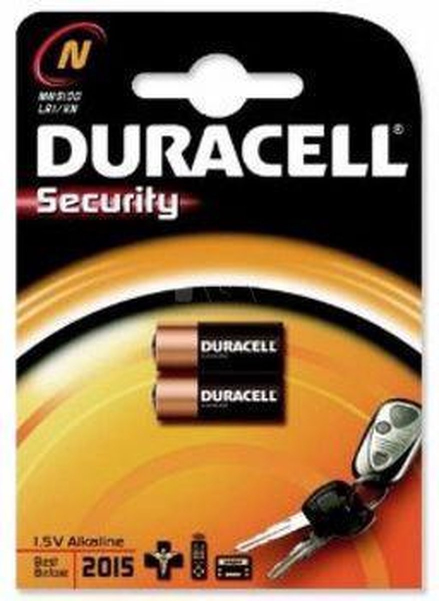 Duracell batterijen LR1 1.5V zwart/bruin 2 stuks