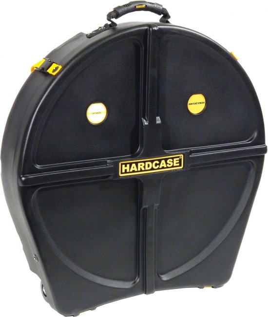 Hardcase HN12CYM24 24 inch koffer voor 12 cymbalen