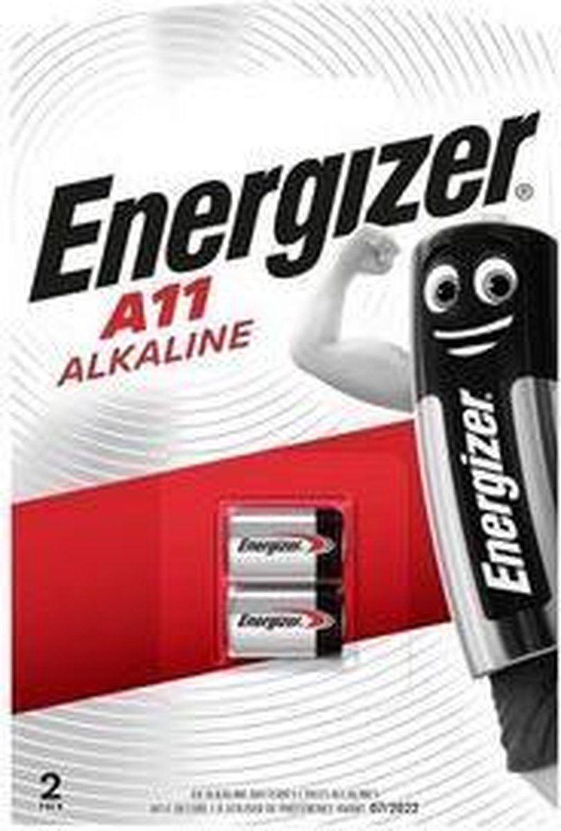 Energizer batterijen A11 Alkaline 6V 2 stuks