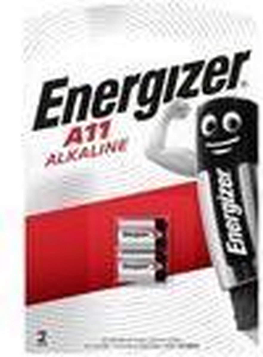 Energizer batterijen A11 Alkaline 6V 2 stuks
