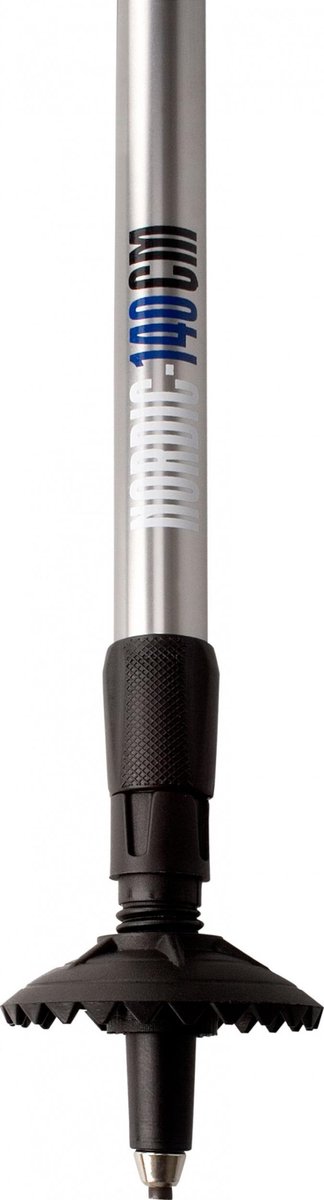 Abbey aluminium Nordic Walking stokken verstelbaar zilver - Silver