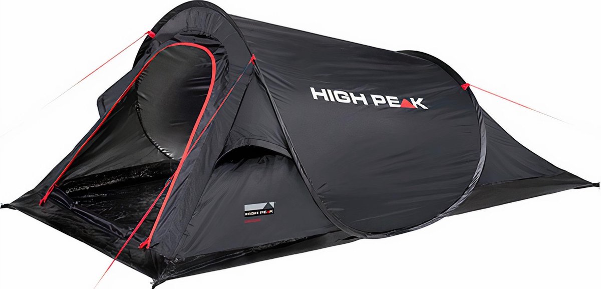High Peak pop-up tent Campo 220 x 120 x 90 cm - Zwart