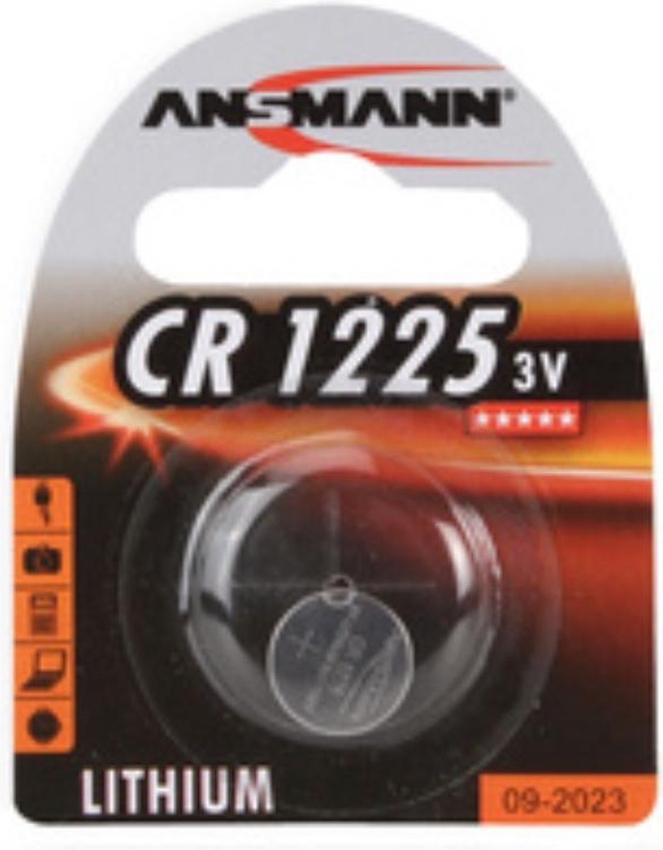 Ansmann batterij CR2450 3V zilver per stuk
