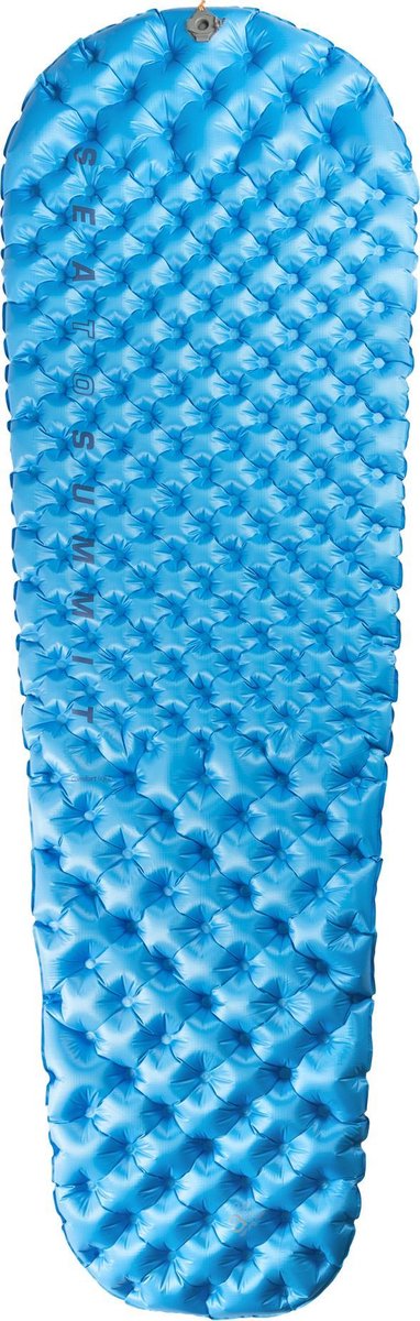 Sea to Summit opblaasbare slaapmat regular 184x55x6,3 cm nylon - Blauw