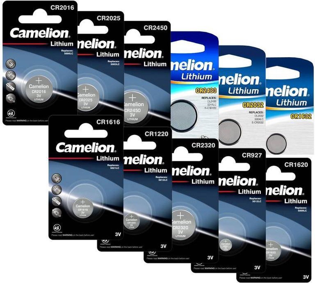 Camelion batterij knoopcel Lithium 3V CR1620 per stuk