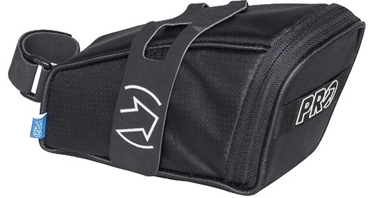 Pro zadeltas Medi Strap 600 ml nylon - Zwart