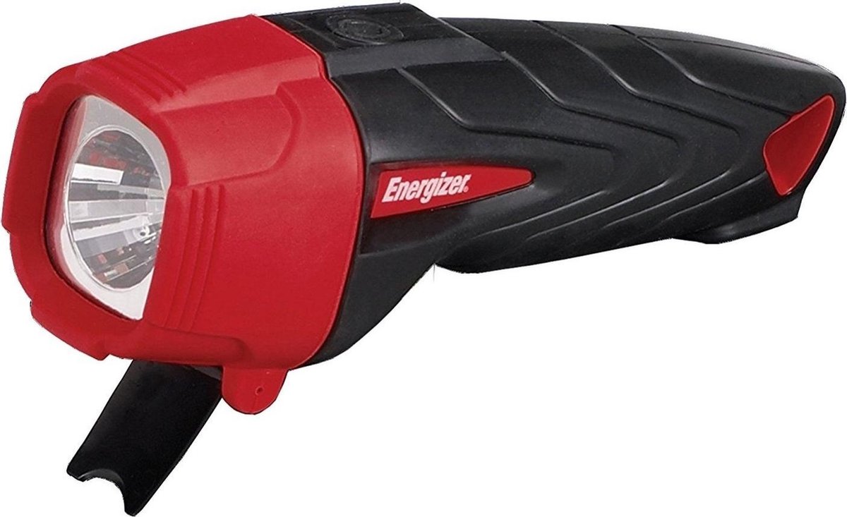 Energizer zaklamp Impact led batterij 60 lm 17,2 cm/zwart - Rood