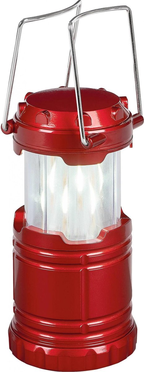 Moses campinglamp Natuur 13,5 x 6,8 cm - Rood