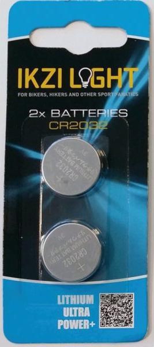 Ikzi Light batterijen 3V CR2032 2 stuks