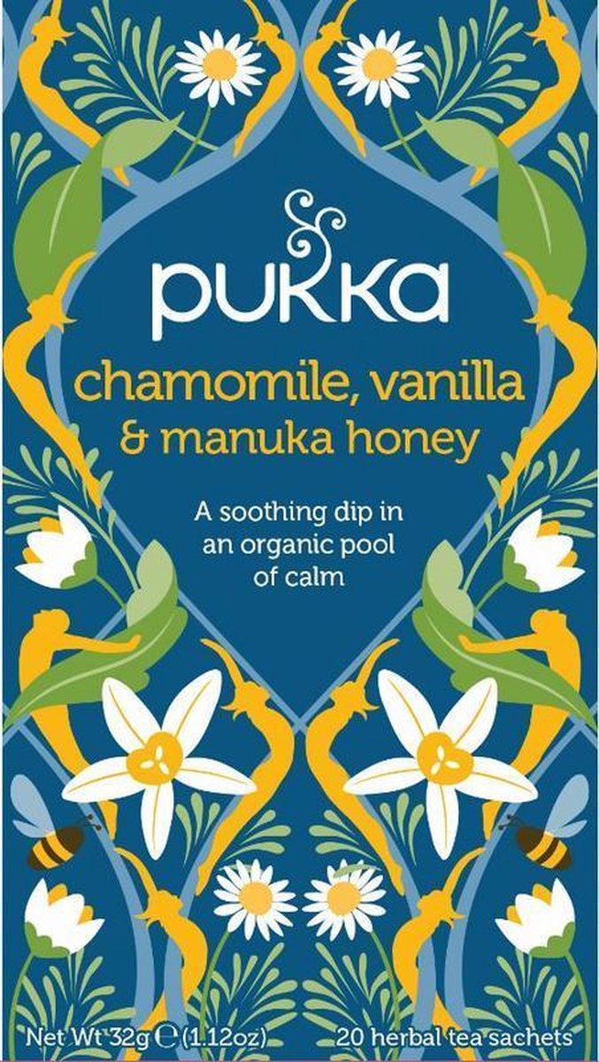 Pukka - Chamomile vanille & manuka honing - 20 zakjes