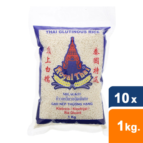 Royal Thai - Kleefrijst - 10x 1kg