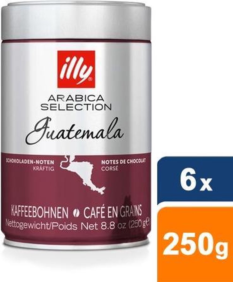 Illy - Arabica Selection Guatemala Bonen - 6x 250g